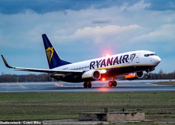 Ryanair flight diverted after passengers ‘eat passports’ and try to flush them down toilet