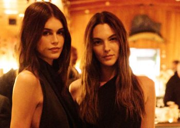 Sarah Burton’s Givenchy Draws a Star Pack—Kaia Gerber, Vittoria Ceretti, Charlize Theron—to a Post-Show Nightcap