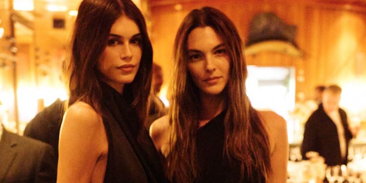 Sarah Burton’s Givenchy Draws a Star Pack—Kaia Gerber, Vittoria Ceretti, Charlize Theron—to a Post-Show Nightcap