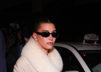 Hailey Bieber Brings Her Best French Vintage to Paris Fashion Week