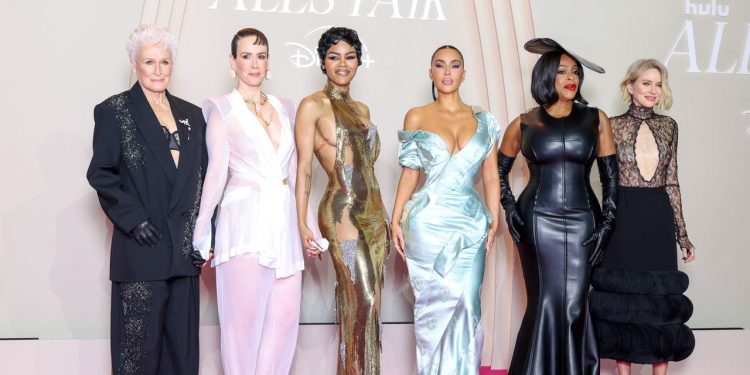 Kim Kardashian and the ‘All’s Fair’ Cast Put Their Own Spin on Sexy Premiere Dressing