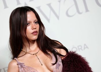 For One Night Only, Jenna Ortega Pauses Goth Glam for Something More Soft