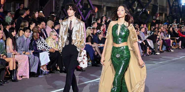 Sombr Took the Runway in Rock Star-Worthy Style at Vogue World 2025