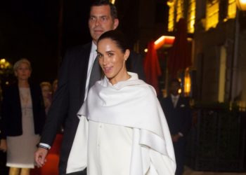 Meghan Markle Makes Her Surprise Paris Fashion Week Debut at Balenciaga