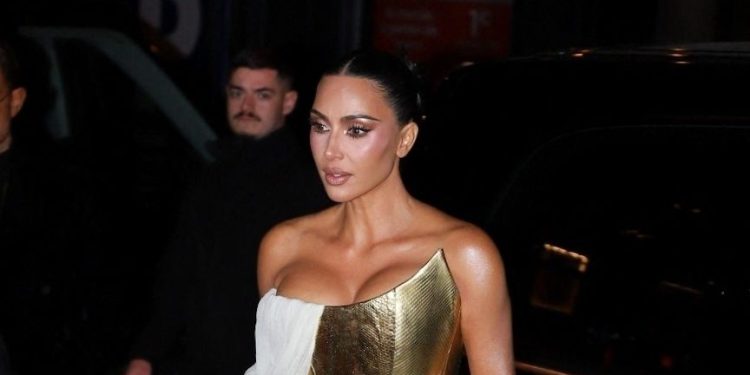 Kim Kardashian’s Birthday Suit Is Gold Archival Givenchy Couture