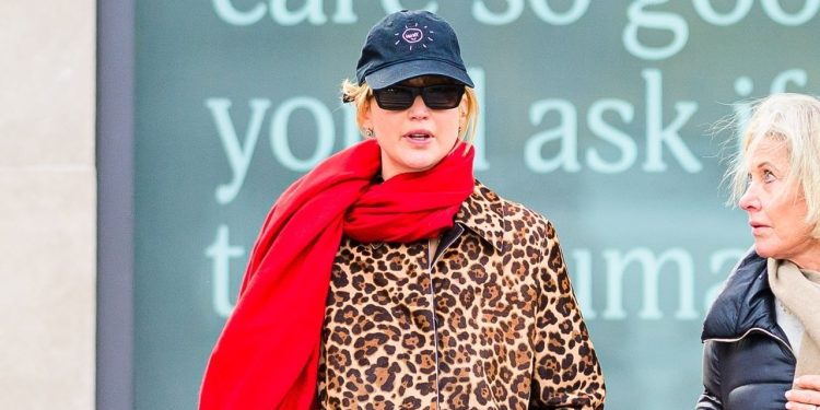 Jennifer Lawrence Combines Two of Her Favorite Fall Trends