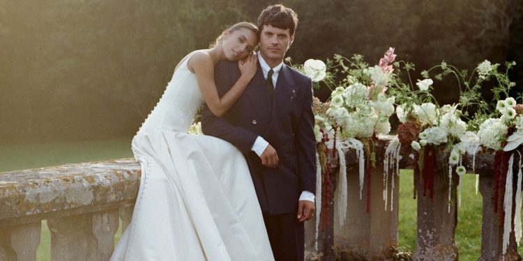 This Couple Married at a Historic French Château Nestled in the Foothills of the Pyrenees