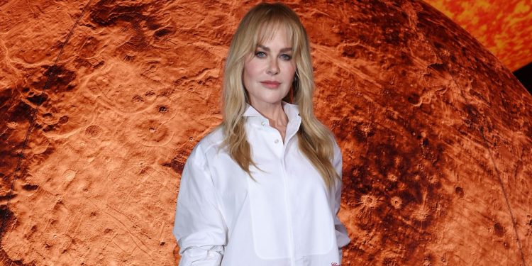 Nicole Kidman Nails Classic French Style at Chanel