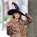 Jennifer Lawrence Adds a Surprising, Seasonal Accessory to Her Fave Leopard Coat