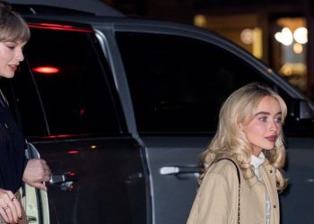 Taylor Swift and Sabrina Carpenter Style Out the Height-Difference Friendship