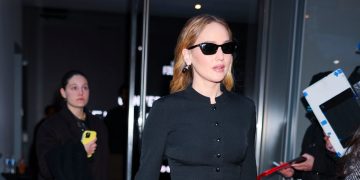 Jennifer Lawrence Dips Back Into Her Favorite Kind of Vintage