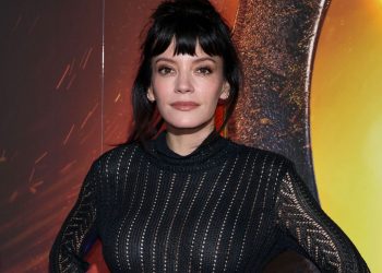 Lily Allen Adds a Sheer Dior Gown to Her Growing Revenge Dress Wardrobe