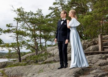 Flora Vesterberg Celebrated Her Fifth Wedding Anniversary at an Art Museum on the Stockholm Archipelago