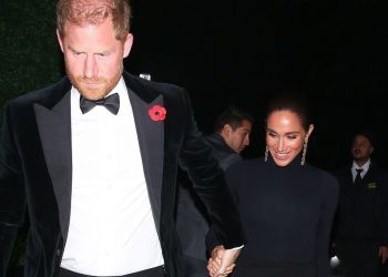 Prince Harry and Meghan Markle Make a Royal Cameo at Kris Jenner’s 70th Birthday