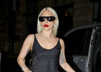 Lady Gaga and Fiancé Michael Polansky Step Out in Polar Opposite Date Night Looks
