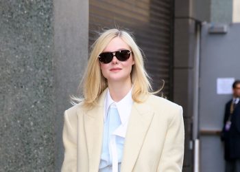 Elle Fanning Trots Out New Bottega