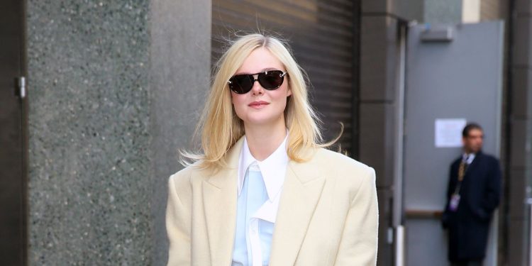 Elle Fanning Trots Out New Bottega