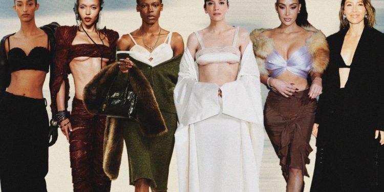 Bra Tops in Autumn? Celebrities Are Daring to Bare