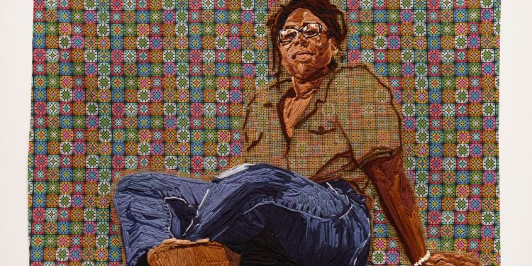 Meet Afro-Caribbean Portraitist Kandy G. Lopez, the Barkley L. Hendricks of Fiber Art