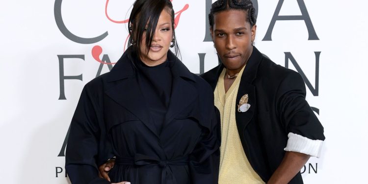 A$AP Rocky Accepts His Style Icon Award—With Rihanna!—at the 2025 CFDA Awards