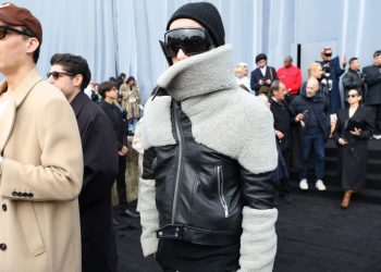 The Street Style Way to Wear a Funnel-Neck Jacket