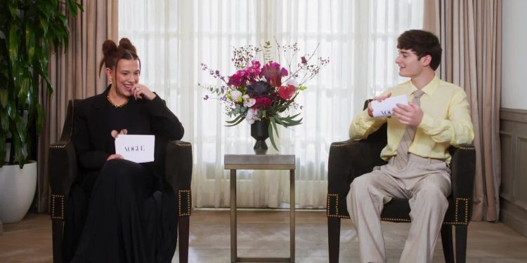 Millie Bobby Brown and Noah Schnapp Talk Stranger Things, Social Media, and Skydiving in ‘Off the Cuff’